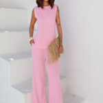 Conjunto calça ponto fang regata