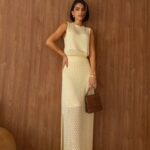 Conjunto saia e blusa